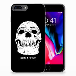 Silicone Back Case Apple iPhone 7 Plus | 8 Plus Skull Eyes