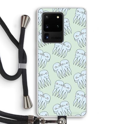 Octopussen: Samsung Galaxy S20 Ultra Transparant Hoesje met koord