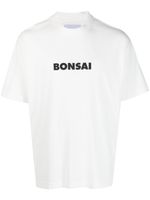 Bonsai t-shirt à logo imprimé - Blanc - thumbnail