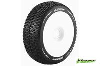 Louise B-MAGLEV Super Soft banden op witte disc velgen voor 1/8 buggy