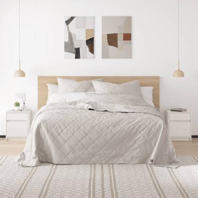 Nachtkastjes 2 st 40x31x50 cm massief grenenhout wit