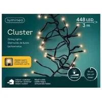 Lumineo clusterverlichting 3m - 448l klassiek wit - binnen/ buiten - thumbnail