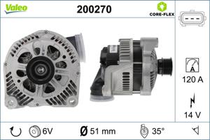 Valeo Alternator/Dynamo 200270