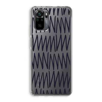 Marrakech Zigzag: Xiaomi Redmi Note 10 Pro Transparant Hoesje