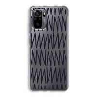 Marrakech Zigzag: Xiaomi Redmi Note 10 Pro Transparant Hoesje