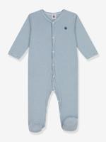 Gestreept slaappakje PETIT BATEAU blauw, gestreept - thumbnail