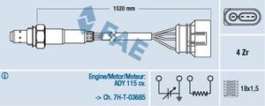 Fae Lambda-sonde 77301