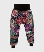 Waterproof Softshell Pants Leaves And Flowers