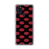 Lips: Samsung Galaxy A21s Transparant Hoesje