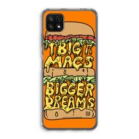 Big Macs Bigger Dreams: Samsung Galaxy A22 5G Transparant Hoesje