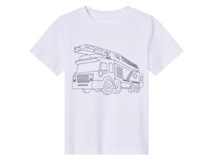 lupilu Kinder T-shirt (Auto, 122/128)