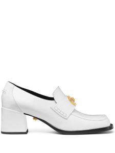 Versace mocassins Alia en cuir - Blanc