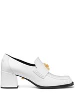 Versace mocassins Alia en cuir - Blanc - thumbnail