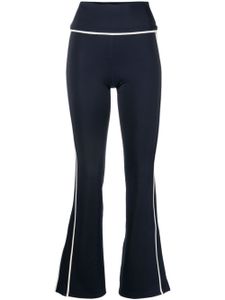 Ayda legging Walle à coupe évasée - Bleu