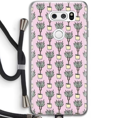 Boompje: LG V30 Transparant Hoesje met koord