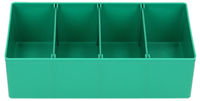 Hikoki Accessoires opbergbox groen | met 3 vakverdelers | 402542 402542