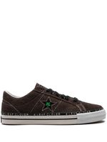 Converse baskets en daim à lacets - Marron