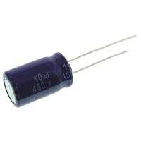 Panasonic Elektrolytische condensator Radiaal bedraad 5 mm 10 µF 450 V 20 % (Ø) 12.5 mm 1 stuk(s)