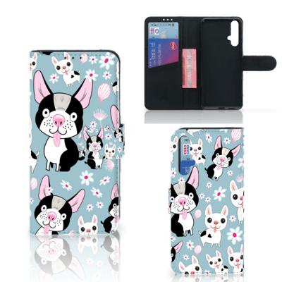 Honor 20 | Telefoonhoesje | Met pasjeshouder | Hondjes