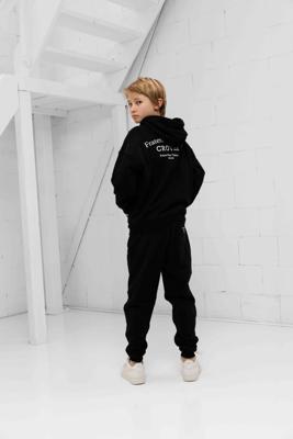 Croyez Fraternité Trainingspak Kids Zwart - Maat 116 - Kleur: Zwart | Soccerfanshop