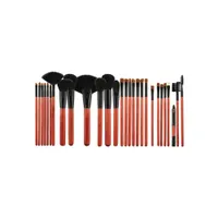 Mimo Beauty Make-Up Brush Cherry-Black Set 28 stuks