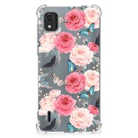 Nokia C2 2nd Edition Case Butterfly Roses
