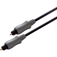 Scanpart Toslink optical audio kabel 1,5m Zwart Optische kabel Zwart - thumbnail