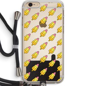 Waterijsjes: iPhone 6 PLUS / 6S PLUS Transparant Hoesje met koord