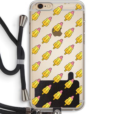 Waterijsjes: iPhone 6 PLUS / 6S PLUS Transparant Hoesje met koord