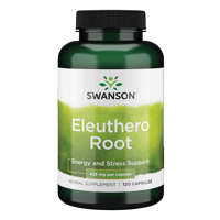 Eleuthero Root 425mg | Swanson | 120ct