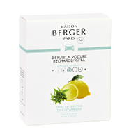 Maison Berger Navulling - voor autoparfum - Zest of Verbena - 2 Stuks - thumbnail