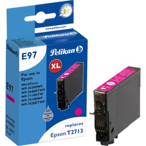 Pelikan Inktcartridge magenta E97 (4109682) inkt Compatibel met Epson T2713