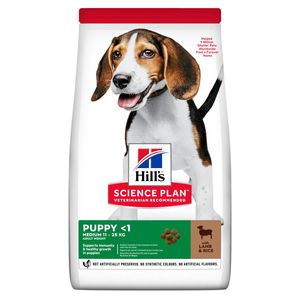 Hill's Science Plan Hond Puppy Medium Lam&Rijst 2,5kg LET OP: THT tm 04-2024