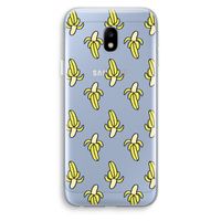 Bananas: Samsung Galaxy J3 (2017) Transparant Hoesje Bananas: Samsung Galaxy J3 (2017) Transparant Hoesje