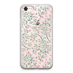 Sierlijke bloemen: iPhone 8 Transparant Hoesje