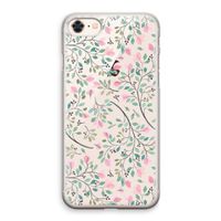 Sierlijke bloemen: iPhone 8 Transparant Hoesje