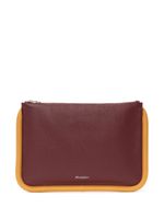 JW Anderson grande pochette Bumper en cuir - Rouge - thumbnail