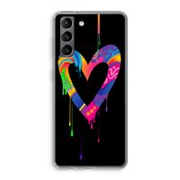Melts My Heart: Samsung Galaxy S21 Transparant Hoesje