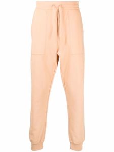 Nanushka pantalon droit à lien de resserrage - Orange