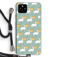 Pelican: Pixel 5a 5G Transparant Hoesje met koord