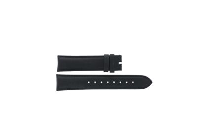 Horlogeband Dolce & Gabbana DW0707 Leder Zwart 20mm
