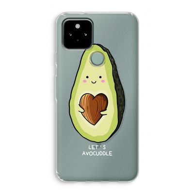 Avocuddle: Google Pixel 5 Transparant Hoesje