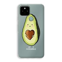 Avocuddle: Google Pixel 5 Transparant Hoesje
