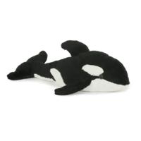 Pluche orka knuffel - 23 cm - speelgoed - Zeedieren knuffels