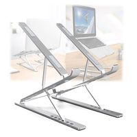 Universele Opvouwbare Multi-angle Laptop Stand N8 - 17.3 - Zilver