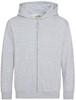 Just Cool JH050K Kids´ Zoodie - Heather Grey - 12/13 (XL)