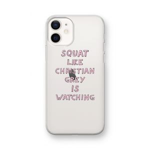 Christian Grey: iPhone 12 mini Transparant Hoesje