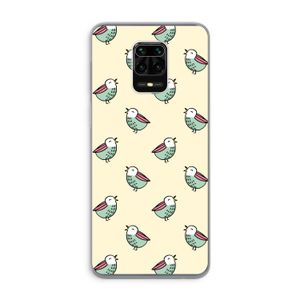 Vogeltjes: Xiaomi Redmi Note 9 Pro Transparant Hoesje