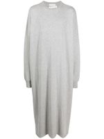 extreme cashmere robe en maille fine N° 289 May - Gris