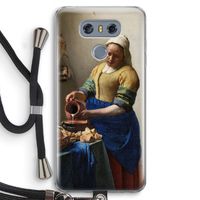 The Milkmaid: LG G6 Transparant Hoesje met koord